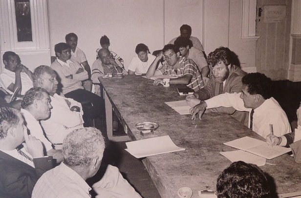 Charles Perkins negotiating with La Perouse Land Council